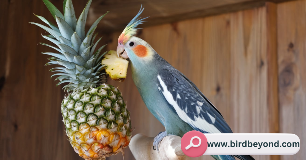 Introduce pineapple gradually into your pet bird’s diet for a tropical twist on their meals