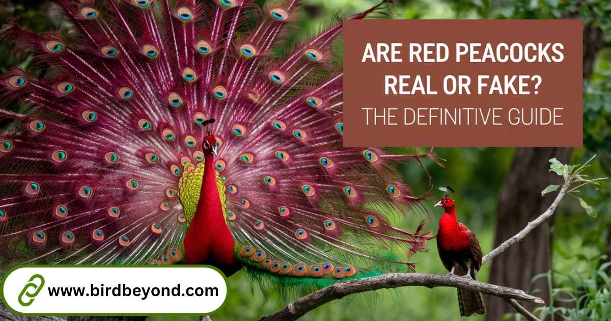 Are Red Peacocks RAre Red Peacocks Are Red Peacocks Real or Fake The Definitive Guide